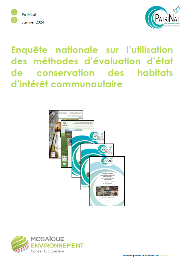image Enquête nationale sur l’utilisation des méthodes d’évaluation d’état de conservation des habitats d’intérêt communautaire