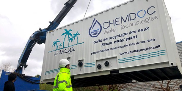 image Recyclage de l’eau : Chemdoc Water Technologies muscle ses moyens financiers