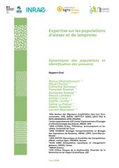 image Expertise sur les populations d'aloses et de lamproies Dynamiques des populations et identification des pressions Rapport final