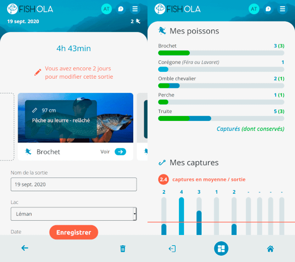 image FISHOLA, une application smartphone pour une pêche durable dans les lacs