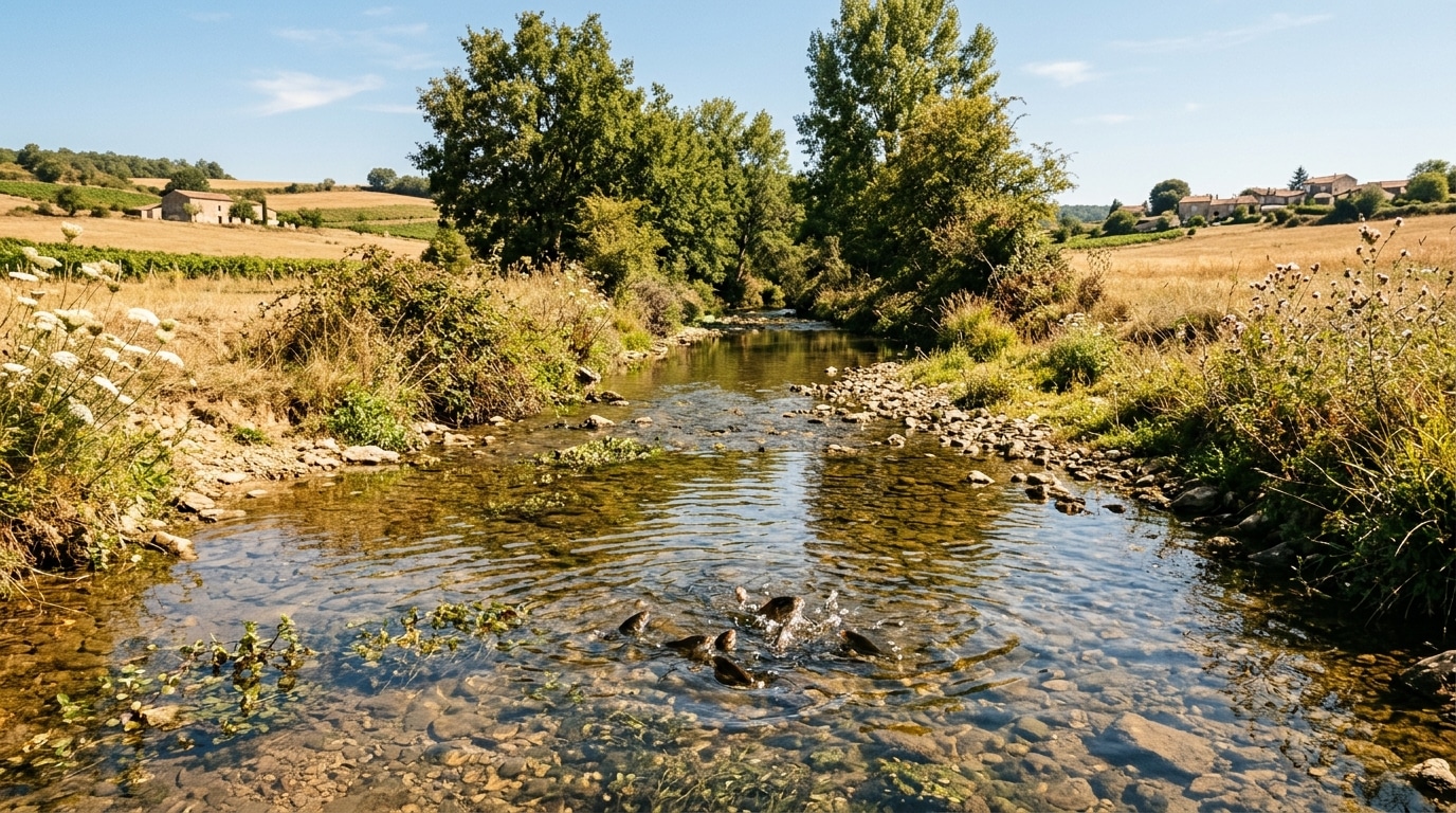 image Aucun rejet, aucune pollution : ce qui asphyxie les poissons de nos rivières chaque été tient dans une simple loi physique