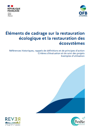 image Rapport sur les éléments de cadrage en matière de restauration écologique