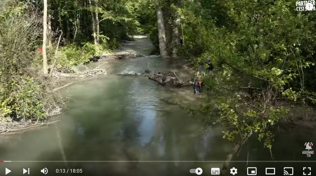 image Chantier Castor avec Baptiste Morizot : la rivière RÉPOND FORT !