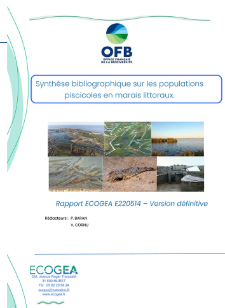 image Synthèse bibliographique sur les populations piscicoles en marais littoraux