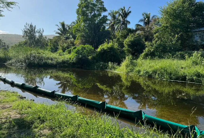 image Des barrages flottants pour protéger les milieux aquatiques des espèces exotiques envahissantes